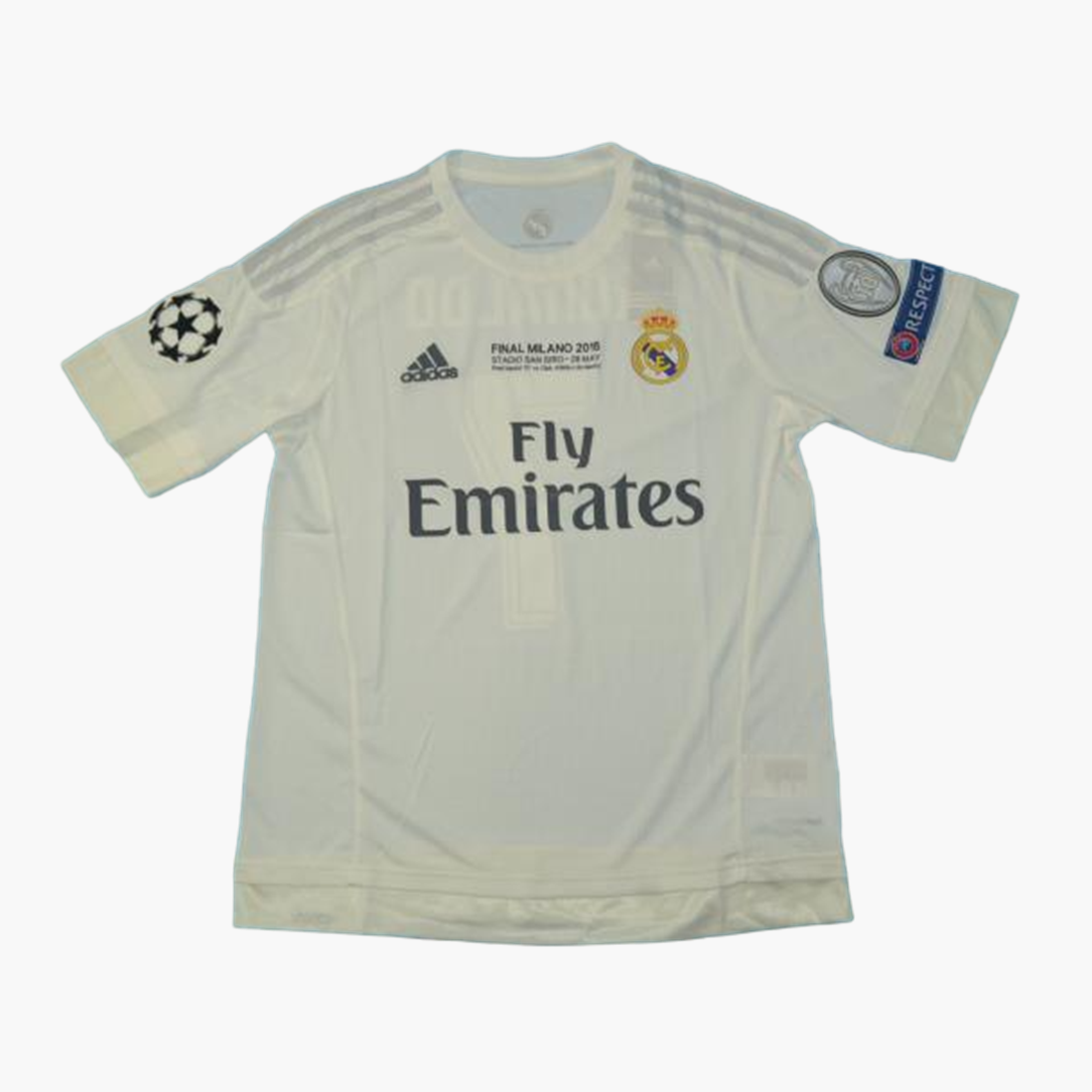 Real Madrid 2015-16 Champions League Final Jersey